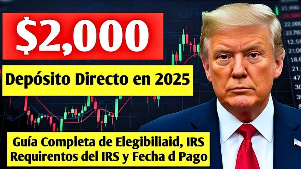 Depósito Directo de $2,000 en 2025: Guía Completa de Elegibilidad, Requisitos del IRS y Fechas de Pago