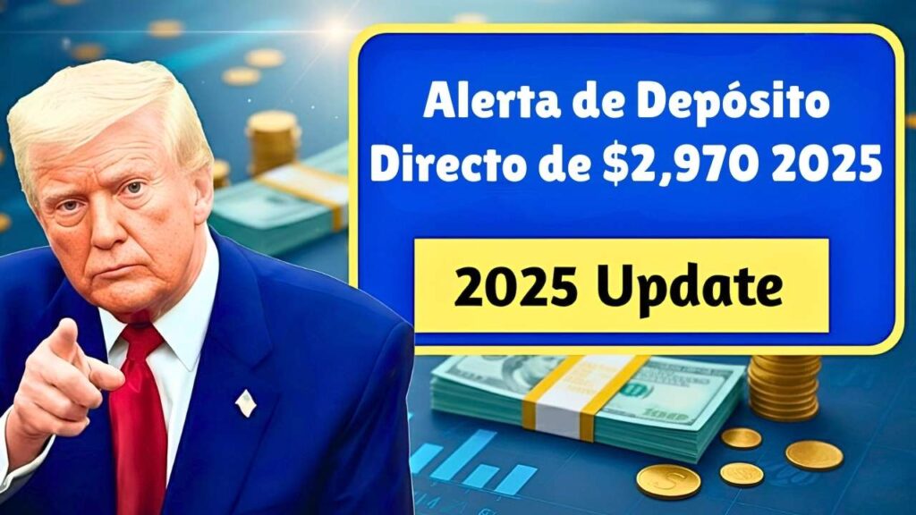 Alerta de Depósito Directo de $2,970 2025: ¿Quién Recibirá el Gran Pago Único y Cuándo Llega?