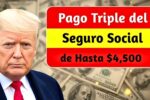 Pago Triple del Seguro Social de Hasta $4,500 Programado para Beneficiarios de SSI en Diciembre de 2025