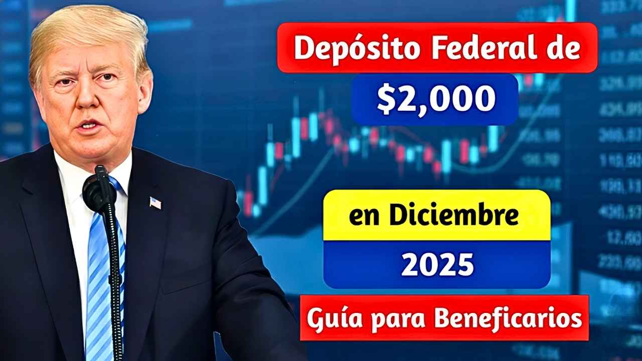 Depósito Federal de $2,000 en Diciembre 2025: Elegibilidad, Fechas de Pago y Guía para Beneficiarios